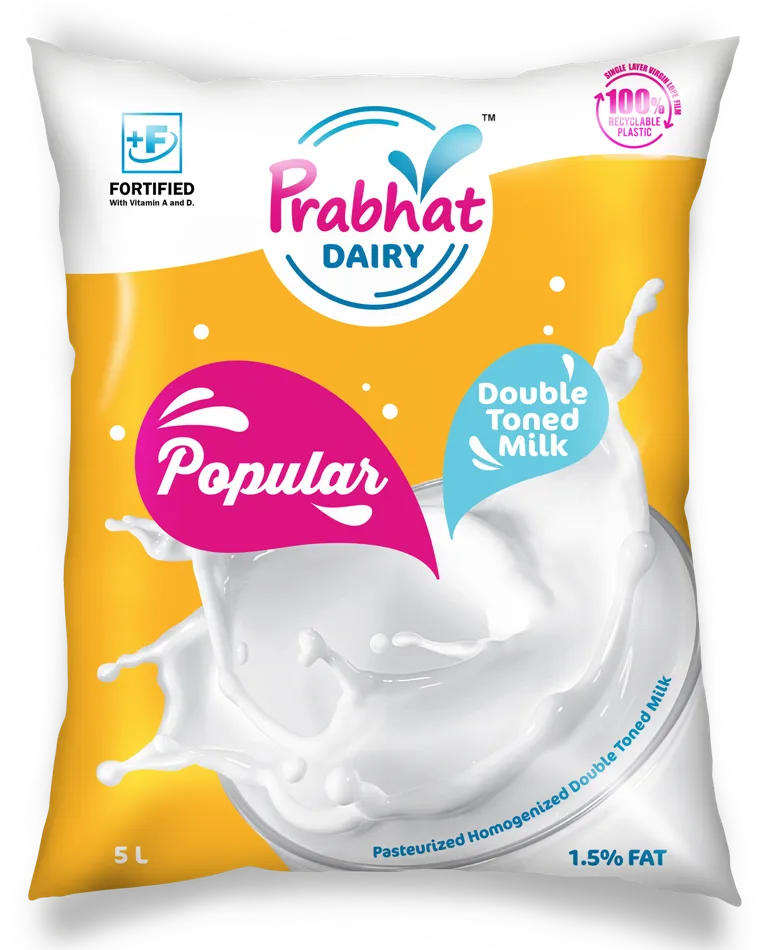 Prabhat Dairy Popular Milk Pouch 5L